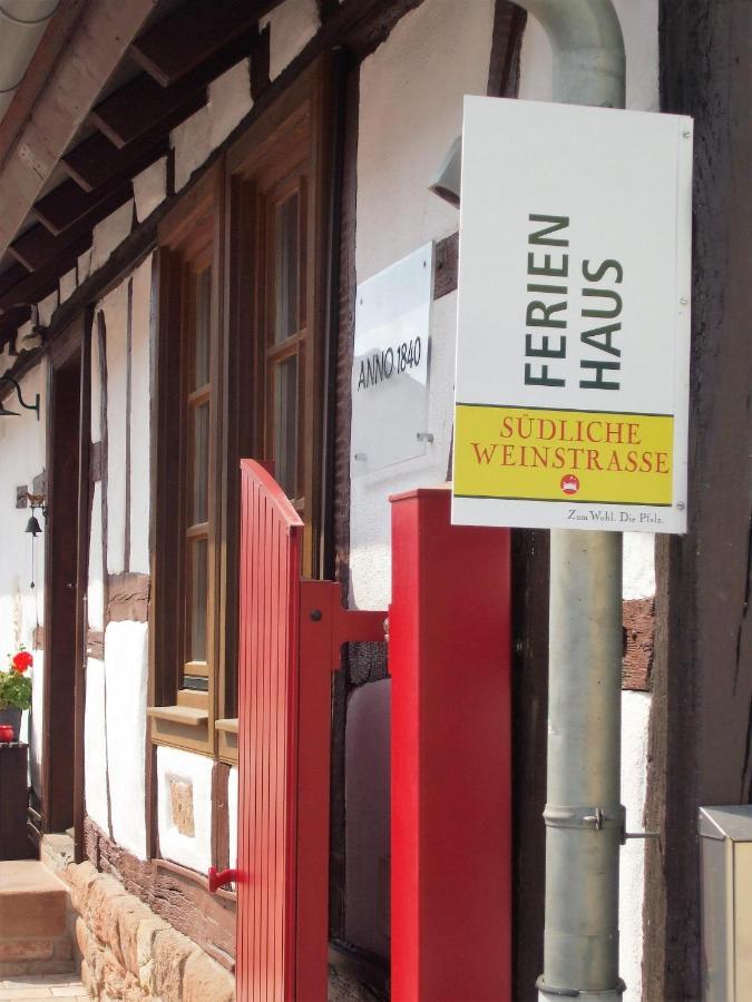 Ferienhaus Pfalzklause Billigheim-Ingenheim Esterno foto